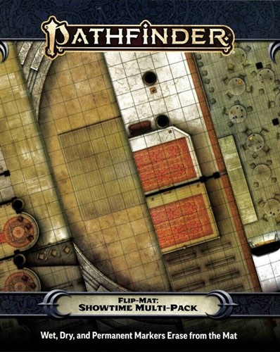 PAI11013FM Pathfinder Flip-Mat: Showtime Multi-Pack published by Paizo Publishing