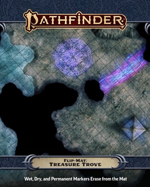 PAI11014FM Pathfinder Flip-Mat: Treasure Trove published by Paizo Publishing