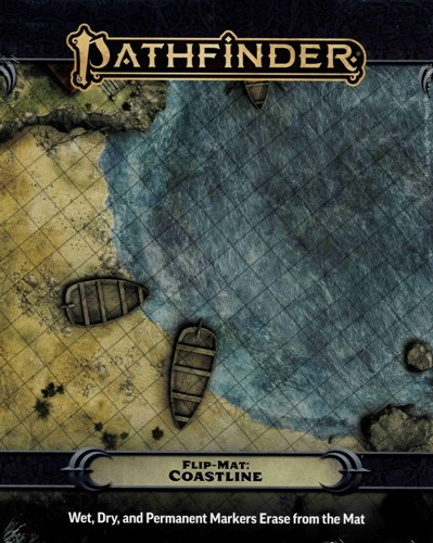 PAI11021FM Pathfinder Flip-Mat: Coastline published by Paizo Publishing