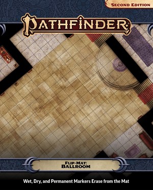 PAI11023FM Pathfinder Flip-Mat: Ballroom published by Paizo Publishing