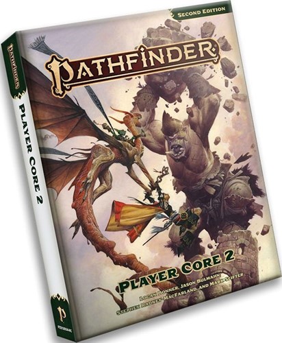 PAI12004PE Pathfinder RPG 2nd Edition: Player Core Rulebook 2 Pocket Edition published by Paizo Publishing