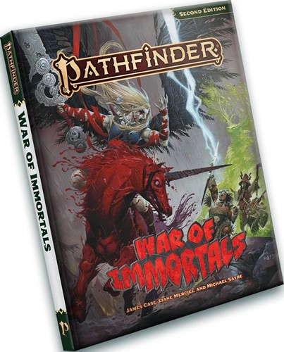 PAI12006HC Pathfinder RPG 2nd Edition: War Of Immortals published by Paizo Publishing