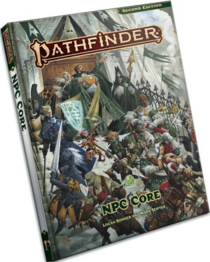 PAI12007HC Pathfinder RPG 2nd Edition: NPC Core published by Paizo Publishing