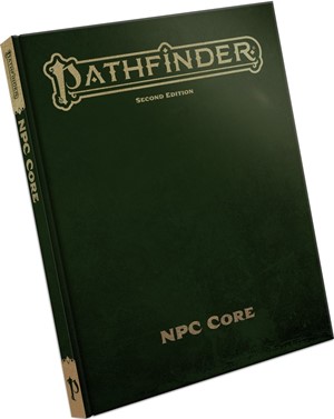 PAI12007SE Pathfinder RPG 2nd Edition: NPC Core Special Edition published by Paizo Publishing