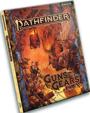 PAI12010PE Pathfinder RPG 2nd Edition: Guns And Gears Pocket Edition (Remastered) published by Paizo Publishing