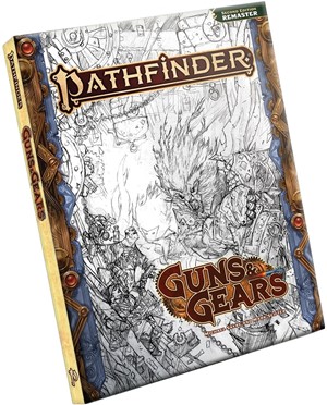 PAI12010SK Pathfinder RPG 2nd Edition: Guns And Gears Sketch Edition (Remastered) published by Paizo Publishing