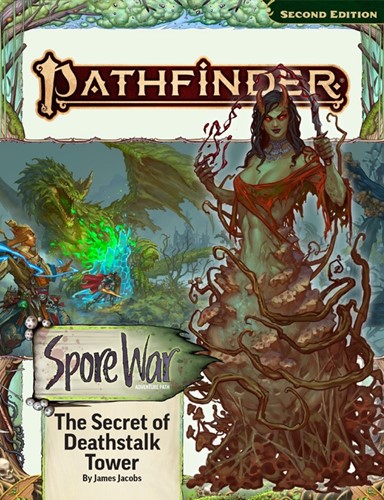 PAI15211SC Pathfinder RPG 2nd Edition: Spore War Chapter 2: The Secret Of Deathstalk Tower published by Paizo Publishing