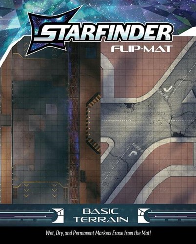 PAI21001FM Starfinder RPG: Flip-Mat Basic Terrain published by Paizo Publishing