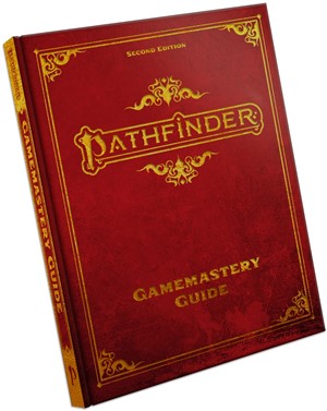 PAI2103SE Pathfinder RPG 2nd Edition: Gamemastery Guide Deluxe (Hardcover) published by Paizo Publishing