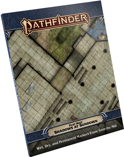 PAI30121 Pathfinder RPG Flip-Mat Shadows At Sundown published by Paizo Publishing