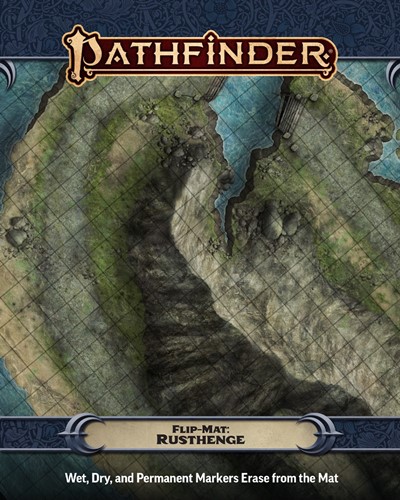 PAI30132 Pathfinder RPG Flip-Mat: Rusthenge published by Paizo Publishing