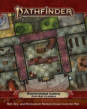 PAI31039 Pathfinder RPG Flip-Mat Classics: Pathfinder Lodge published by Paizo Publishing