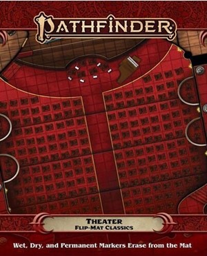 PAI31040 Pathfinder RPG Flip-Mat Classics: Theater published by Paizo Publishing