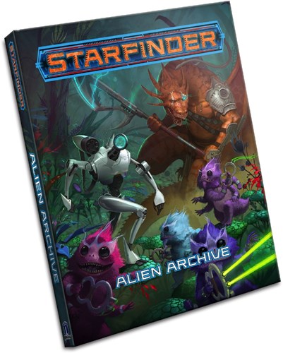 PAI7105 Starfinder RPG: Alien Archive published by Paizo Publishing