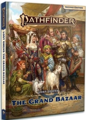 PAI9310 Pathfinder RPG 2nd Edition: Lost Omens The Grand Bazaar published by Paizo Publishing