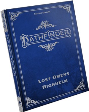 2!PAI9316SE Pathfinder RPG 2nd Edition: Lost Omens Highhelm Special Edition published by Paizo Publishing