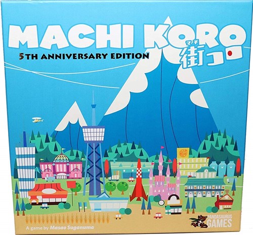 PAN201821 Machi Koro Card Game: 5th Anniversary Edition published by Pandasaurus Games