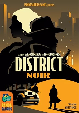 PANDNCORE District Noir Card Game published by Pandasaurus Games