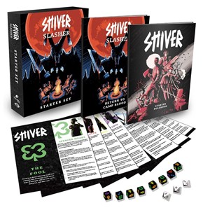 2!PARSHI017EN Shiver RPG: Slasher Starter Box Set published by Parable Games