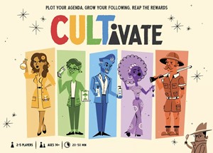 2!PBJ01003 CULTivate Board Game published by Pops & Bejou Games