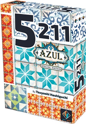 PBNMG60060EN 5211 Card Game: Azul Special Edition published by Plan B Games