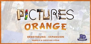 2!PDV9727 Pictures Board Game: Orange Expansion published by P D Verlag