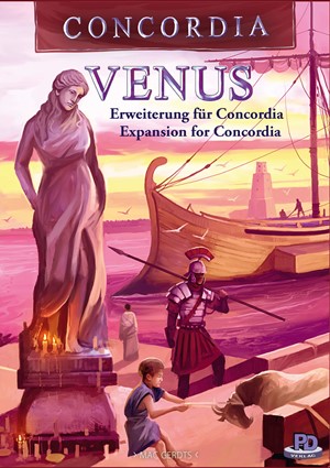 PDVCONCVENEX Concordia Board Game: Venus Expansion published by PD Verlag