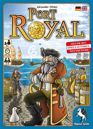 PEG18114G Port Royal Card Game published by Pegasus Spiele