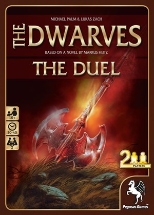 PEG18140E The Dwarves Card Game: The Duel published by Pegasus Spiele