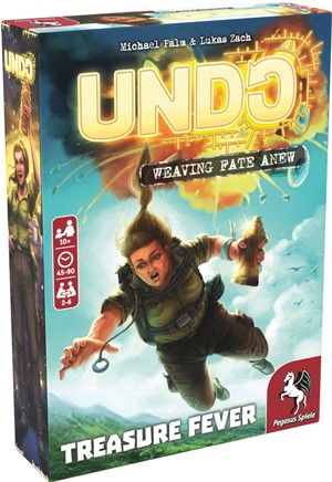 2!PEG18174E Undo Card Game: Treasure Fever published by Pegasus Spiele