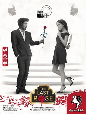 2!PEG19011E Deadly Dinner Game: The Last Rose published by Pegasus Spiele