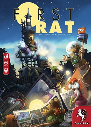 PEG51232G First Rat Board Game published by Pegasus Spiele