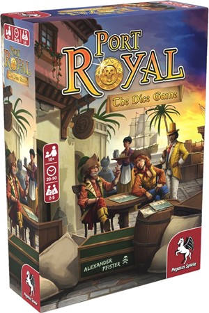 PEG51247E Port Royal: The Dice Game published by Pegasus Spiele