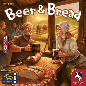 2!PEG57809E Beer And Bread Card Game published by Pegasus Spiele