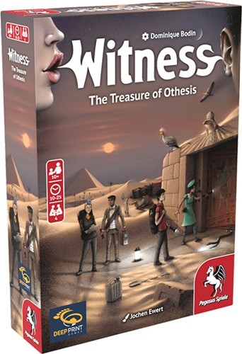 PEG57818E Witness Card Game: The Treasure Of Othesis published by Pegasus Spiele