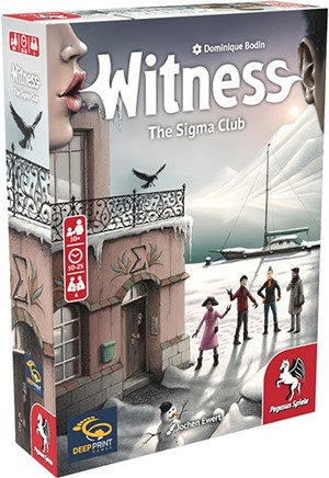 3!PEG57819E Witness Card Game: The Sigma Club published by Pegasus Spiele