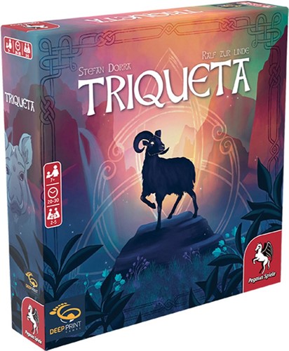 PEG57820E Triqueta Tile Game: 2nd Edition published by Pegasus Spiele