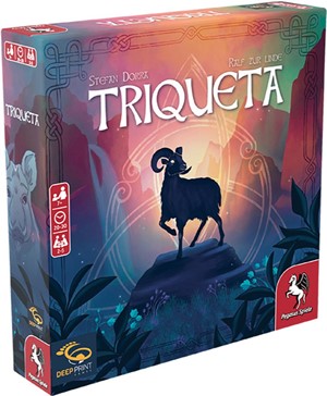 PEG57820E Triqueta Tile Game: 2nd Edition published by Pegasus Spiele