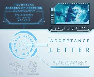 PEG57830E Civolution Board Game: Acceptance Letter Expansion published by Pegasus Spiele