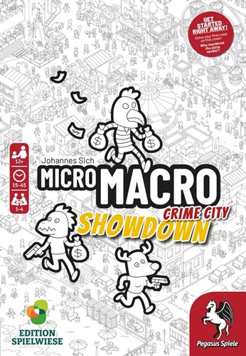 MicroMacro Crime City Card Game 4: Showdown