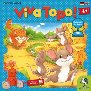 PEG66003G Viva Topo Board Game published by Pegasus Spiele