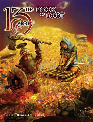 PEL13A06 13th Age RPG: The Book Of Loot Supplement published by Pelgrane Press