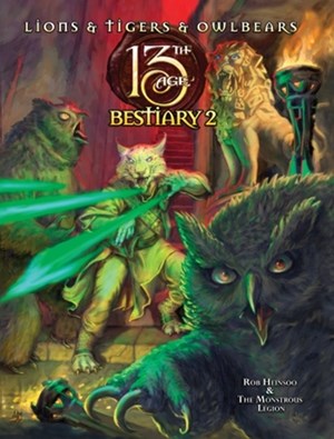 PEL13A14 13th Age RPG: Bestiary 2 published by Pelgrane Press
