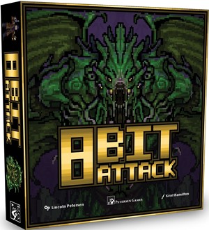 PET8BITATTACK 8 Bit Attack Board Game published by Petersen Entertainment