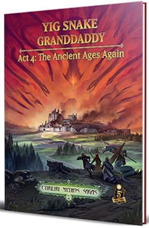 PETSPCMRPG24 Dungeons And Dragons RPG: Cthulhu Mythos Saga 2: Yig Snake Grandaddy Act 4: The Ancient Ages Again published by Petersen Entertainment
