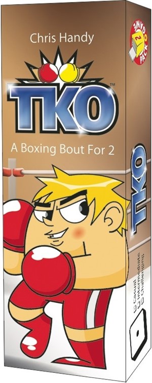 2!PEX1002 Pack O Game TKO Card Game: A Boxing Bout For 2 published by Perplext