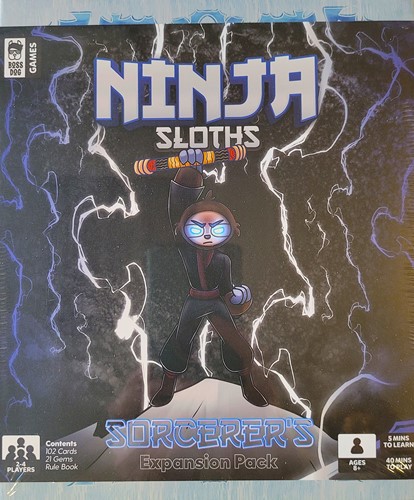 PFNSSOREXPGAME Ninja Sloths Card Game: Sorcerer's Expansion published by Boss Dog Games