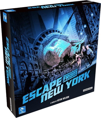 PG930 Escape From New York Board Game published by Pendragon Game Studios