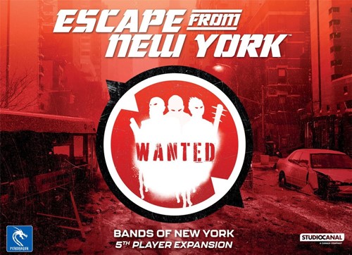 PG933 Escape From New York Board Game: Bands Of New York Expansion published by Pendragon Game Studios