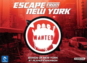 2!PG933 Escape From New York Board Game: Bands Of New York Expansion published by Pendragon Game Studios